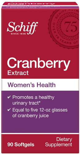 SCHIFF® Cranberry Extract Women's Health Softgels
